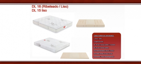 DL 18 (Ribeteado / Liso) DL 15 liso